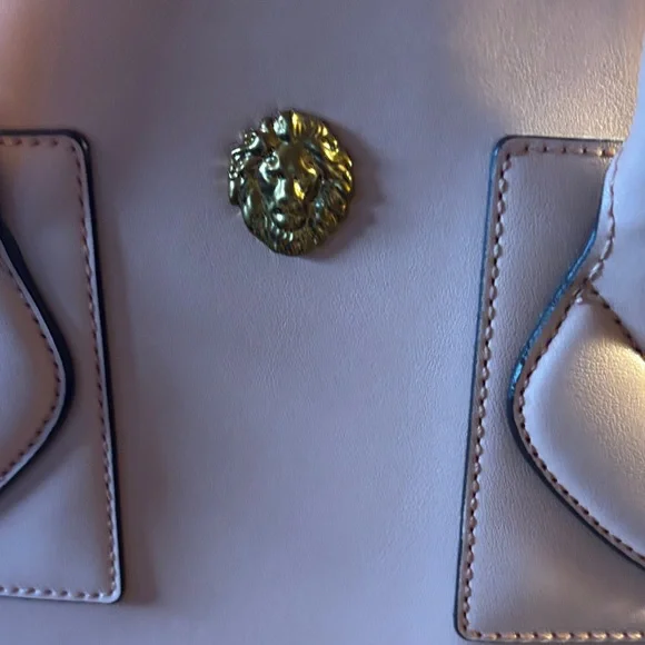 Anne Klein Pink Satchel with Gold Details - Picture 6 of 9